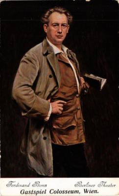 CPA AK Ferdinand Bonn THEATER STAR (643241)