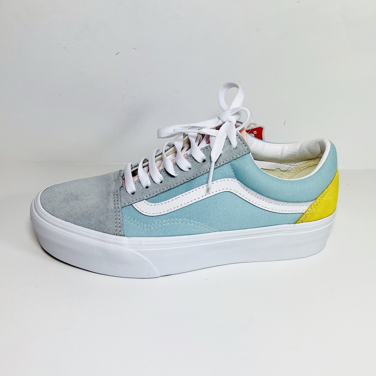 Vans Womens Light Blue Old School Vans Vans Old School Platform