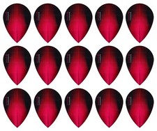 5 New Sets Harrows Sonic Pear Dart Flights   Ships w/ Tracking - Red