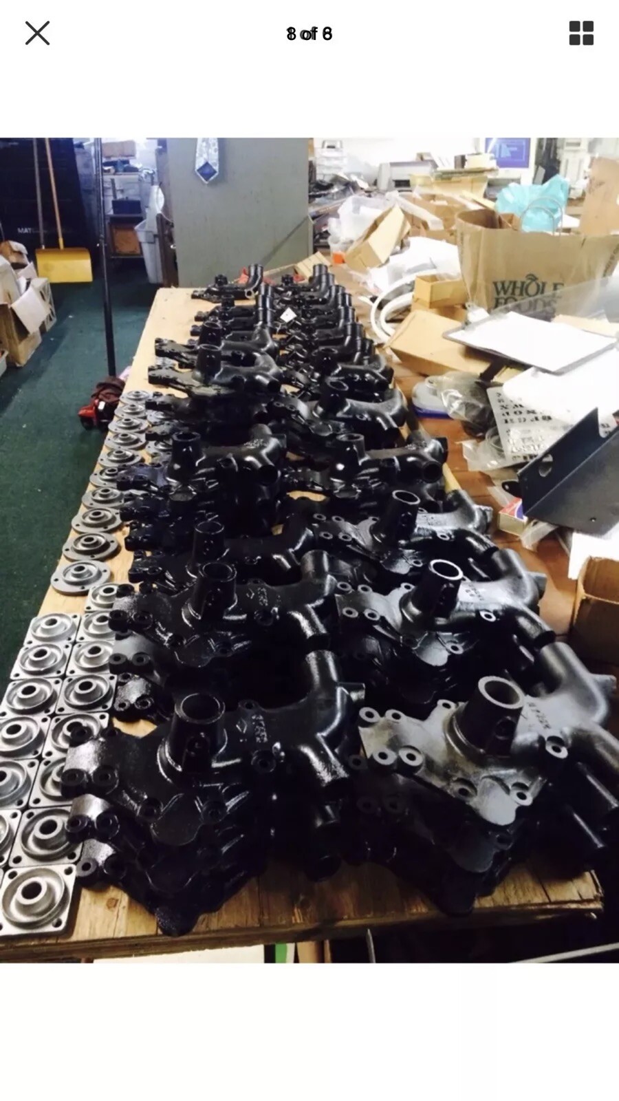 THREE 196167 JAGUAR XKE 38 42 ETYPE TRIPLE SU CARBURETOR FUEL