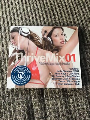 THRIVE MIX 01 2-CD SET THRIVE DANCE PRINT BRAND NEW OOP 