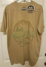 RealTree Premium Quality Camouflage Since 1986 T Shirt  Mens Size Large SS NWT
