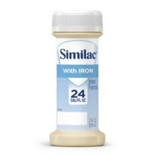 Abbott Infant Formula Similac with Iron 2 oz. Bottle Ready to Use 48 Bottle/Case
