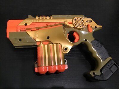 Nerf Electronic Lazer Tag Phoenix LTX Blaster Gun Gold Hasbro | eBay