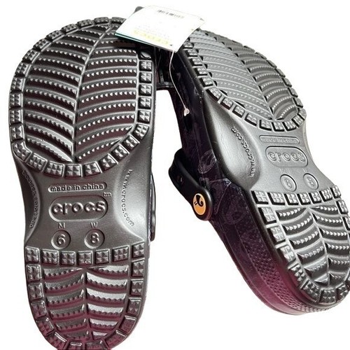 Crocs Nightmare Before Christmas Disney Glow in Dark Shoes Womens 8 Mens 6 Black - Picture 14 of 16