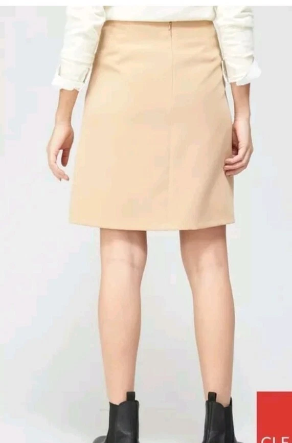 Beige skirt size 16 top