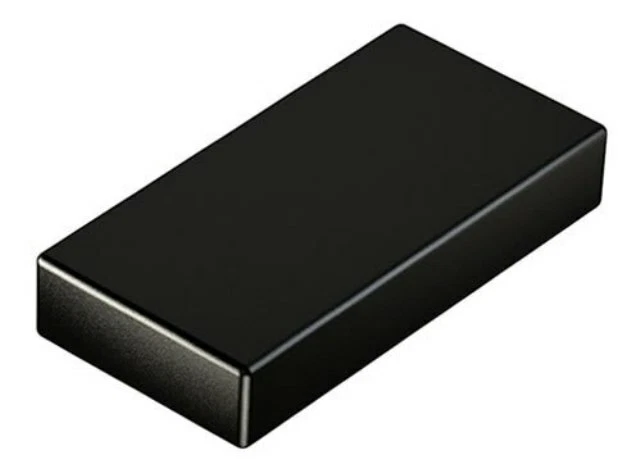 MAGNETIC WATER TECHNOLOGY Neodymium Rare Earth Black Epoxy Coated Magnets N52 Grade 1" x 1/2" x 1/4"