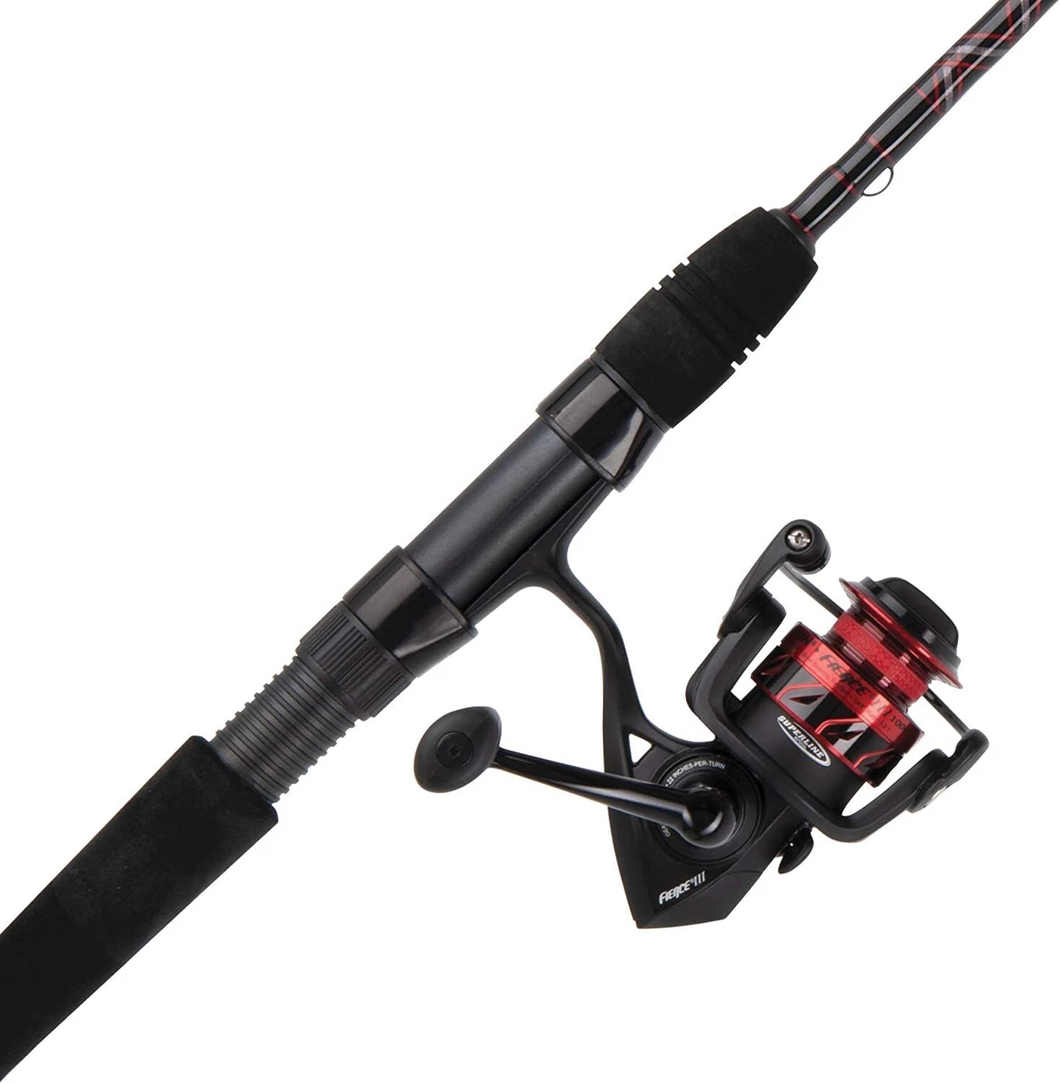 7' Penn Fierce III Spinning Combo Rod and Reel Size 4000 - FRCIII4000701MB