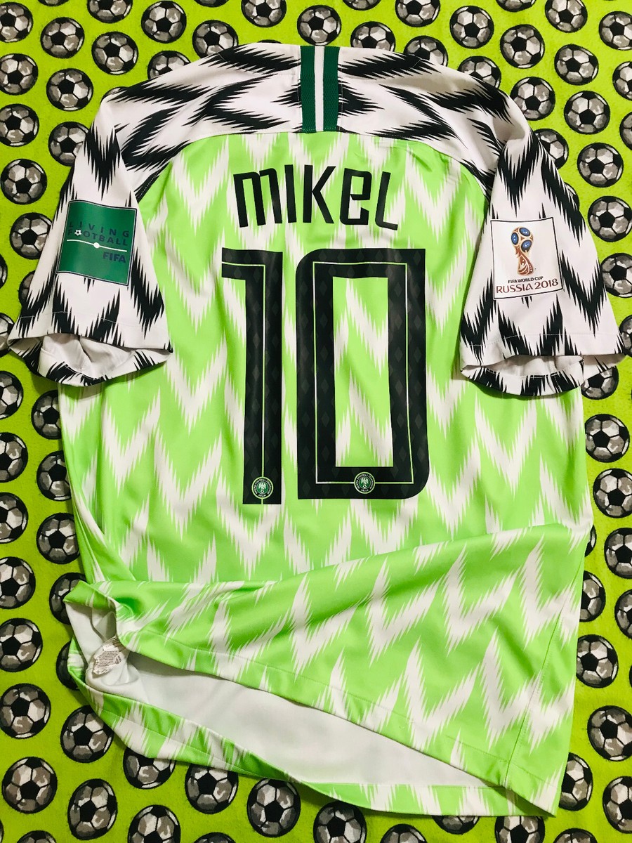 EXTREMELY RARE Nike Nigeria Home Soccer Football Jersey