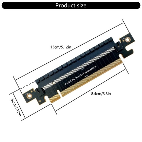 Easy Installation PCIe5.0 Adapter For Space Saving GPU Setups Factory Testing - Afbeelding 8 van 10
