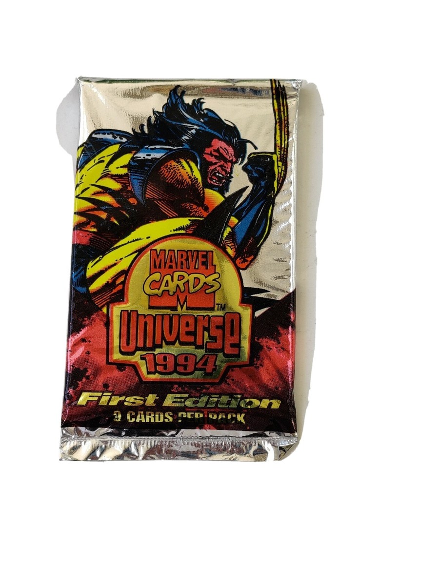 1994 MARVEL UNIVERSE FIRST EDITION CARDS 9 PER PAK | eBay 1994 MARVEL UNIVERSE FIRST EDITION CARDS 9 PER PAK | eBay