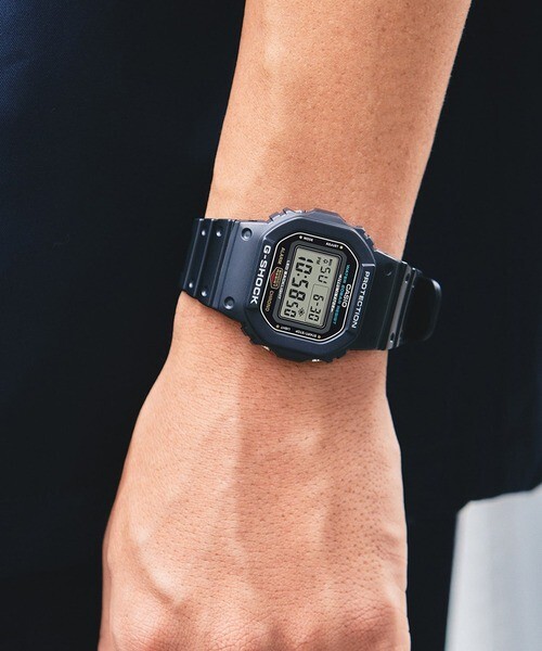 CASIO G-SHOCK DW-5600UE-1JF Illuminator Black Digital Chrono 20bar