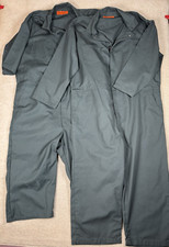 Softwear Coveralls Men 54 Short 20" inseam Gray Work Utility Jumpsuit Lot of 2