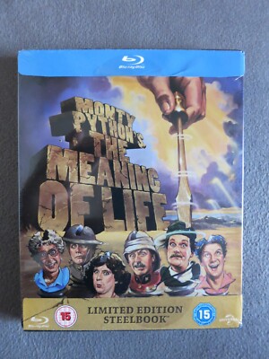 Monty Python THE MEANING OF LIFE Bluray Steelbook  NEU/OVP