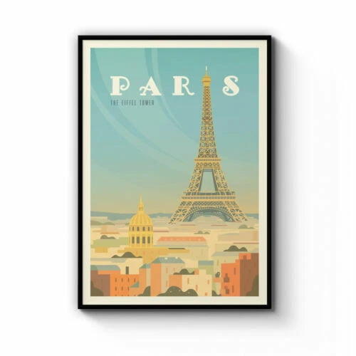 Paris Framed Decorative Posters & Prints