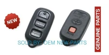 2003-2008 Toyota Matrix 4-Button Key Fob Remote with PANIC FCC: GQ43VT14T OEM