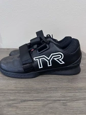 TYR Men's Black L-1 Weight Lifting Shoe Lifters Size 10 NEW