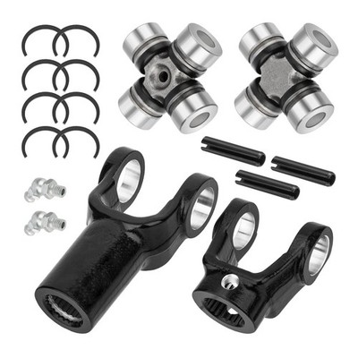 JAVIK Front Prop Shaft Yoke & U-Joint (2 Side) for Polaris Ranger 400 500... 