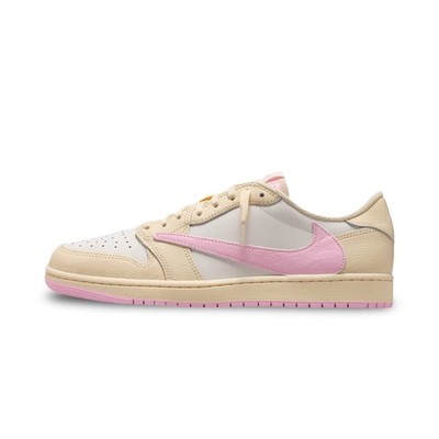 Original Nike Air Jordan 1 Low OG SP Travis Scott Shy Pink IQ7604-100 NEU