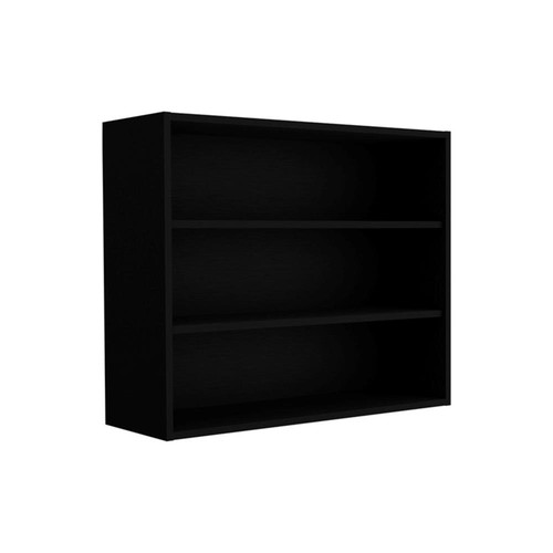 Pemberly Row Contemporary Floating Shelf Engineered Wood Black - Picture 3 of 5