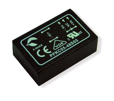 P-Duke FKC05-12D15 DC to DC converter 12V in, Dual +/-15V Out, 5W