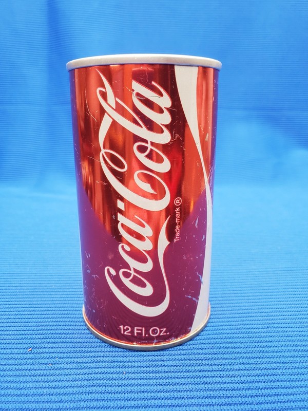 Vintage Coca-Cola Metallic Red - 12oz SS Pull Tab Soda Can - Seattle,  WA