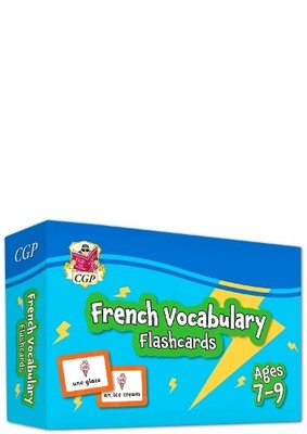 CGP Books French Vocabulary Flashcards for Ages 7-9 (with Fr (Gebundene Ausgabe)