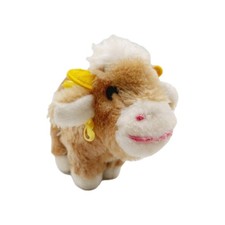 Eden Cow Plush Stuffed Musical Tunes Wind Up 6" Tested Works
