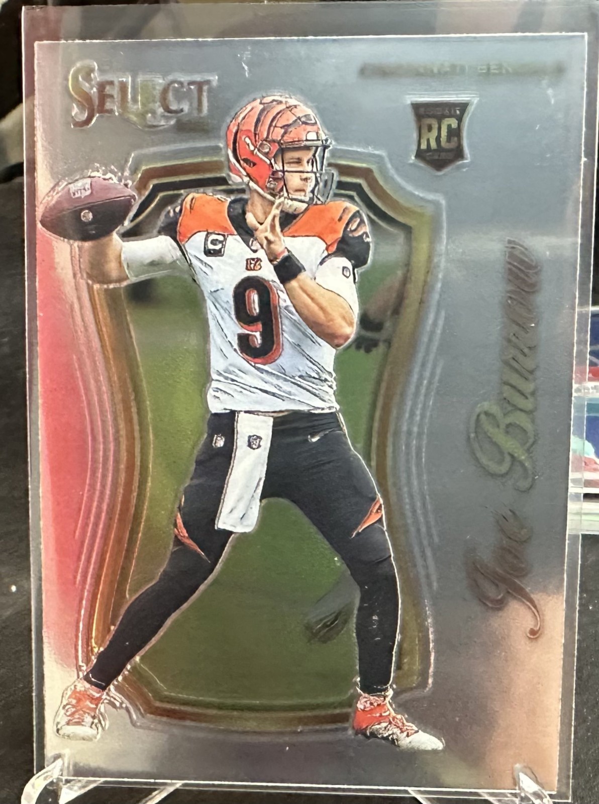 2020 Panini Select - Select Certified Rookies Joe Burrow #SCR-1 (RC) Rookie