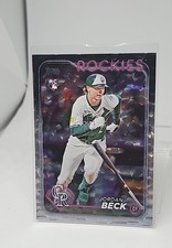 2024 Topps Update Series - Jordan Beck #US269 Silver Crackle Foilboard (RC)