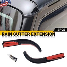 For2018-2021 Jeep Wrangler Jk Accessories Water Rain Diverters Gutter Extension