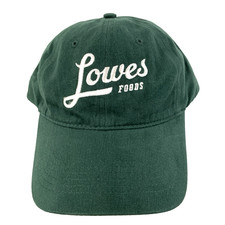 Lowes Foods Hat Grocery Store Logo Employee Crew Work Golf Beach Baseball Cap