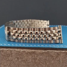 19mm 18mm JB Champion USA Bullet Link Gold rgp 1970s Unused Vintage Watch Band