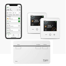 Drayton Wiser Smart 3 Channel Thermostat Pack Kit 3 App Controller  -236