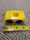 Vintage Fisher Price Little People Yellow Car .