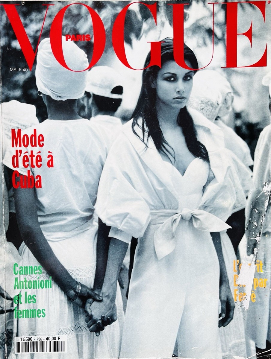 VOGUE PARIS May 1993 - BRIDGET MOYNAHAN by TIZIANO MAGNI Nadja