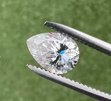 6.00 Ct Pear Cut Natural D Color Lab -Grown Loose CVD Diamond VVS1 Certified