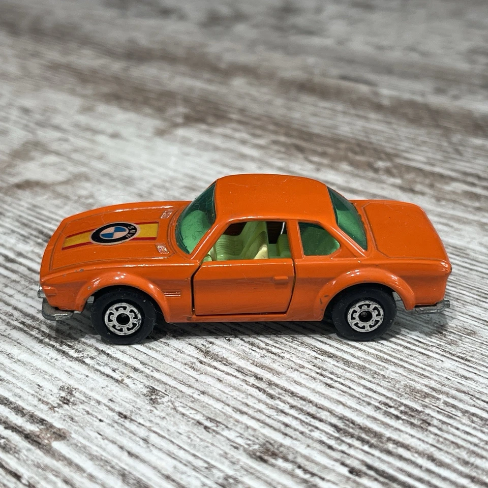 MATCHBOX LESNEY SUPERFAST Nº MB45B VINTAGE BMW 3.0 CSL 1976 Inglaterra Modelo Naranja Foto 2 de 4