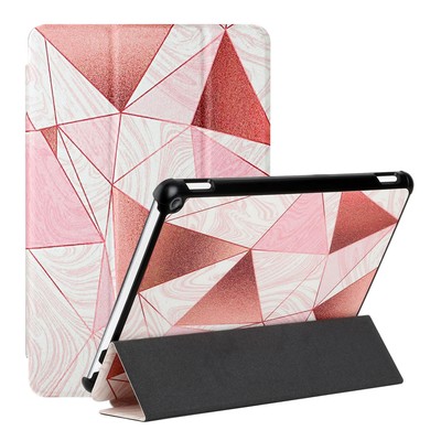 Für Amazon Kindle Fire HD10 / HD10 Plus 2021 3folt Wake UP Smart Cover Motiv 7