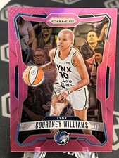 2026 PANINI PRIZM WNBA COURTNEY WILLIAMS #129 PINK PRIZM /175 MINNESOTA LYNX