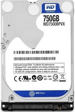 Western Digital 750GB Hard Drive HDD - 5400 RPM SATA 6 Gb/S 16 MB Cache 2.5 In