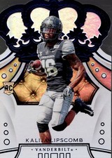 2020 Crown Royale Draft Picks Blue #67 Kalija Lipscomb - FB