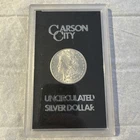 1884-CC Morgan Silver Dollar GSA Hoard Uncirculated Silver Dollar