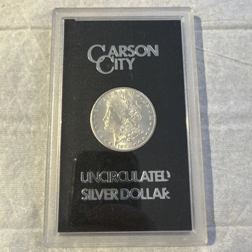 1884-CC Morgan Silver Dollar GSA Hoard Uncirculated Silver Dollar