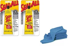 (Pack of 2) - 2 oz Eclectic Products 380100 Seal-All All Purpose Contact Adhe...