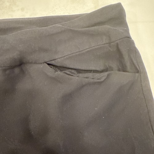 Hilary Radley Women’s Black Shorts Size 2X Pull-On Stretch Comfort Rayon Blend - Picture 7 of 11