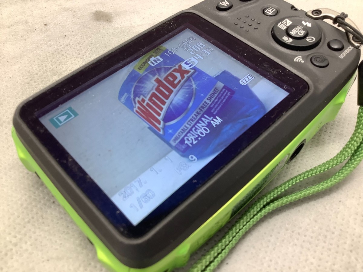 FUJIFILM デジタルカメラ XP90 防水 ライム 箱付