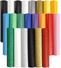 22 Pack HTV Heat Transfer Vinyl 12"x10" -16 Pack Assorted Colors Iron on Viny...