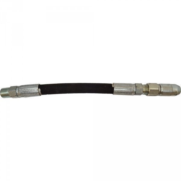 Lincoln Industrial Non-Drip Nozzle, Flex Hose - 82642