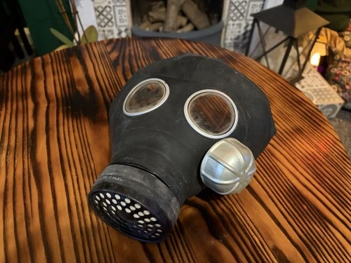 Vintage Gas Mask British Collectible Lotus 6/55